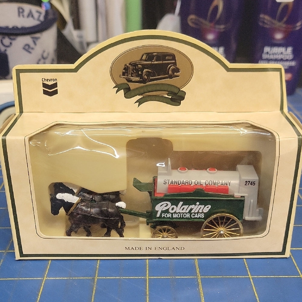 Polarine for Motor Cars Model with Horse New Sealed Box